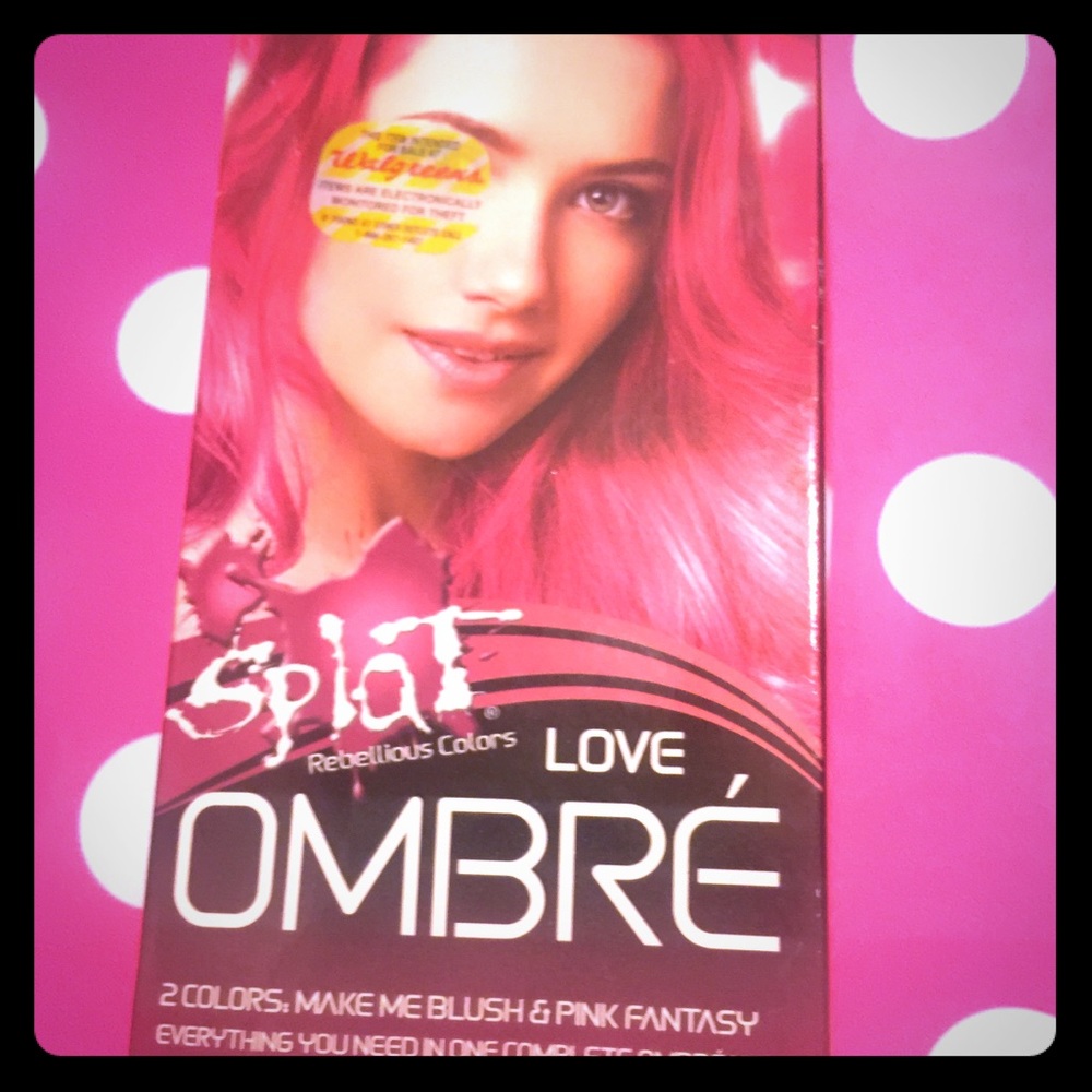 SPLAT OMBRÉ REBELLIOUS 2tone BRAND NEW❤️